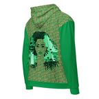Nubian Girl (Green) Unisex zip hoodie (6 Colors Available) - Conscious Apparel Store