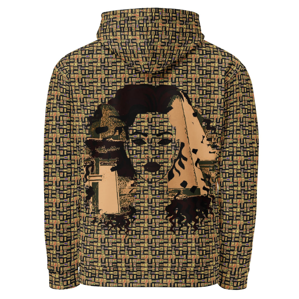 Nubian Girl II (Black) Unisex Pullover Hoodie (6 Colors Available) - Conscious Apparel Store