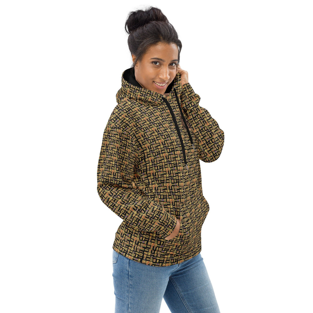 Nubian Girl II (Black) Unisex Pullover Hoodie (6 Colors Available) - Conscious Apparel Store