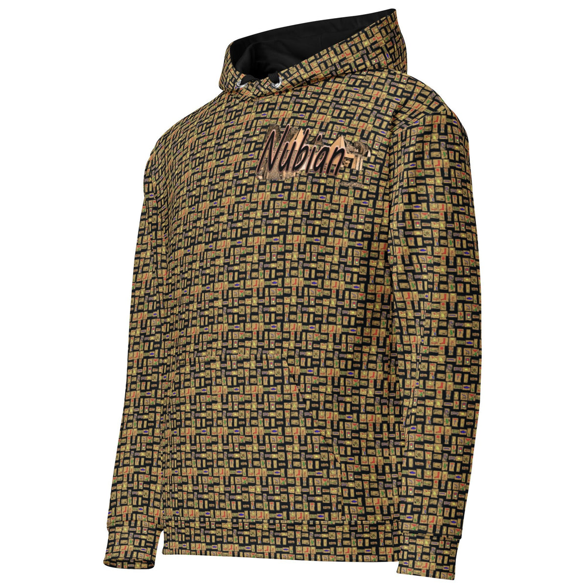 Nubian Girl II (Black) Unisex Pullover Hoodie (6 Colors Available) - Conscious Apparel Store