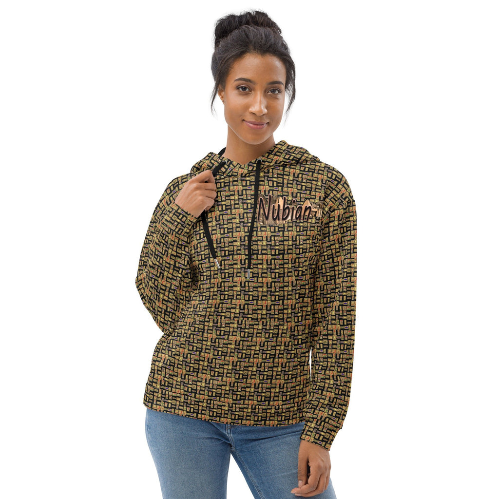 Nubian Girl II (Black) Unisex Pullover Hoodie (6 Colors Available) - Conscious Apparel Store