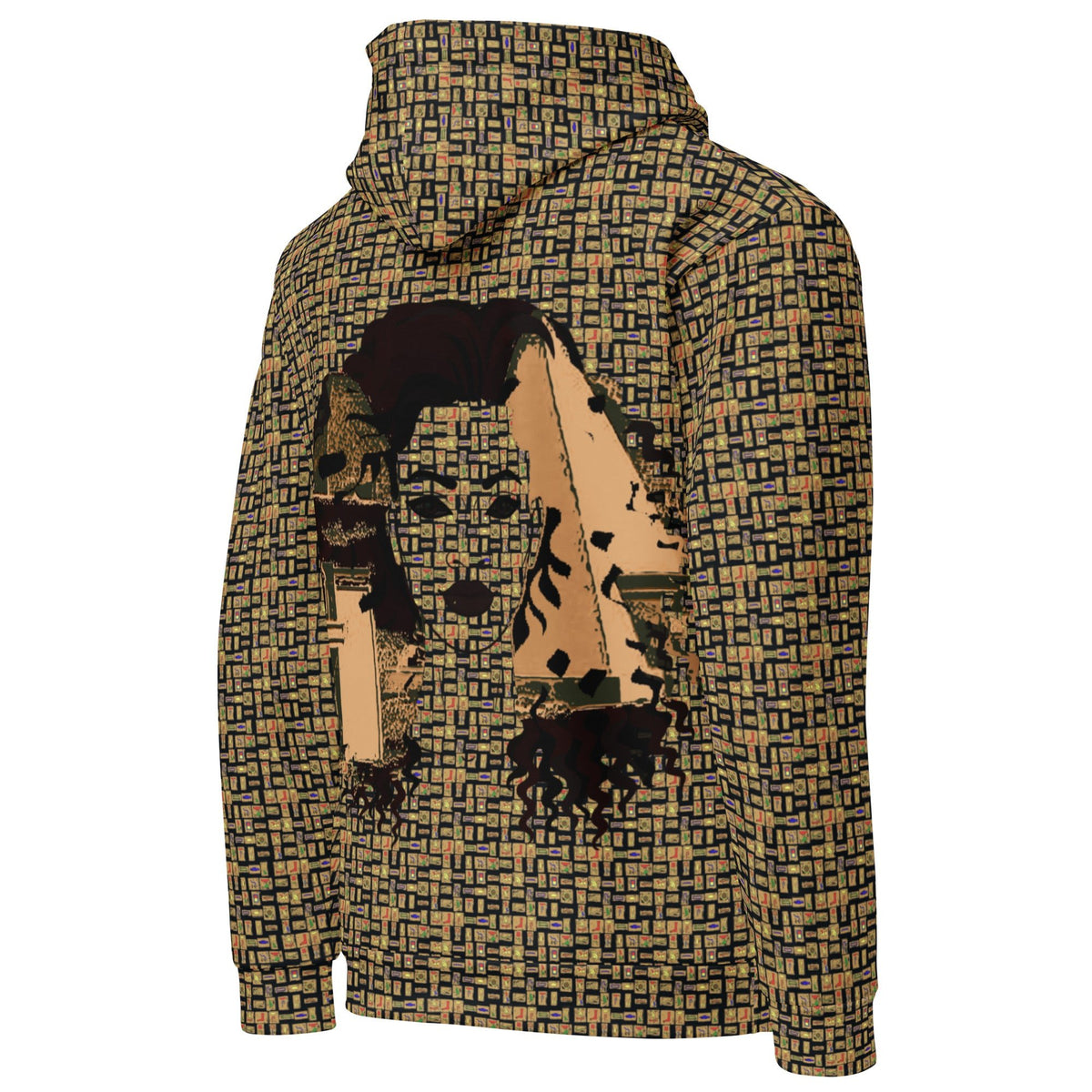 Nubian Girl II (Black) Unisex Pullover Hoodie (6 Colors Available) - Conscious Apparel Store