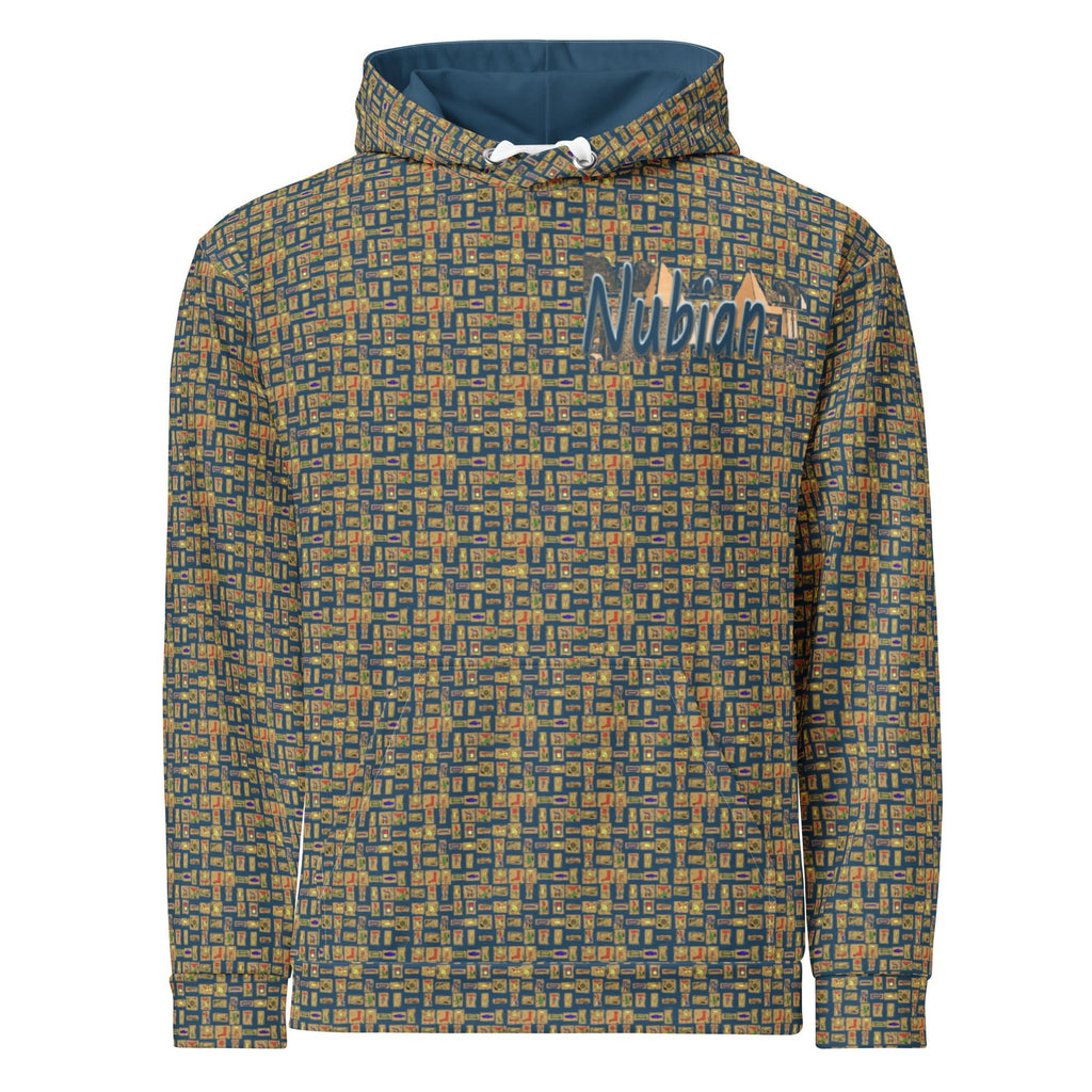 Nubian Girl II (Blue) Unisex Pullover Hoodie (6 Colors Available) - Conscious Apparel Store