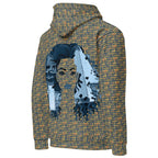 Nubian Girl II (Blue) Unisex Pullover Hoodie (6 Colors Available) - Conscious Apparel Store