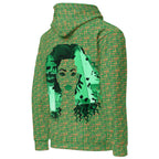 Nubian Girl II (Green) Unisex Pullover Hoodie (6 Colors Available) - Conscious Apparel Store