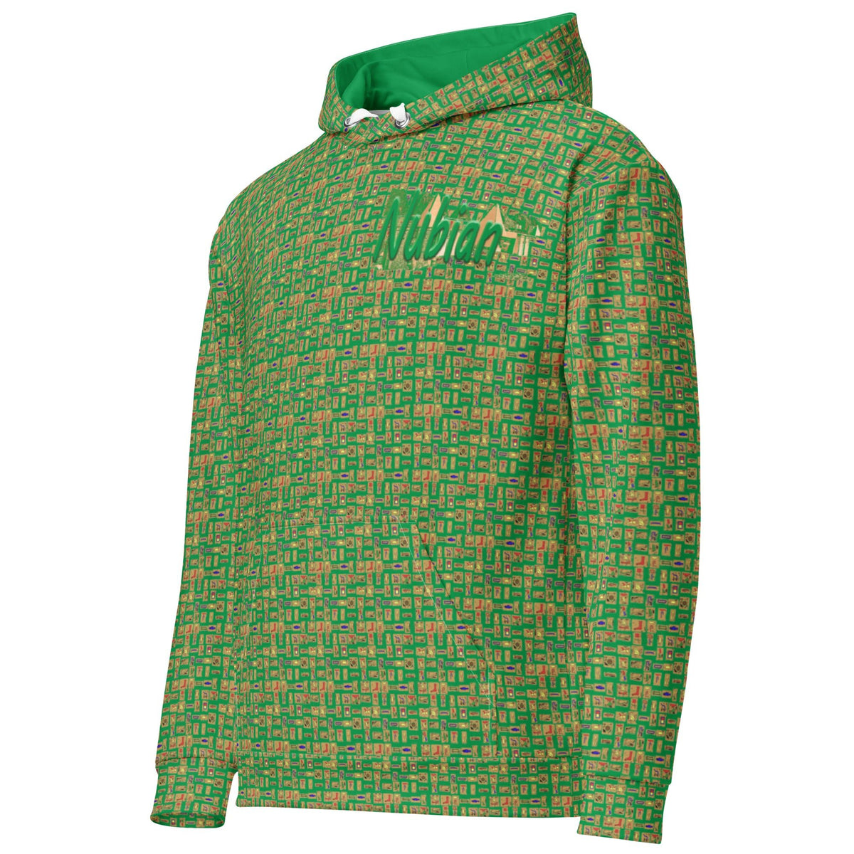 Nubian Girl II (Green) Unisex Pullover Hoodie (6 Colors Available) - Conscious Apparel Store