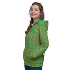 Nubian Girl II (Green) Unisex Pullover Hoodie (6 Colors Available) - Conscious Apparel Store