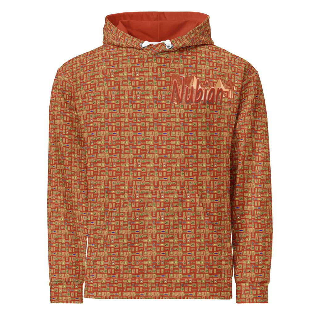 Nubian Girl II (Red-Rust) Unisex Pullover Hoodie (6 Colors Available) - Conscious Apparel Store