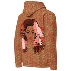 Nubian Girl II (Red-Rust) Unisex Pullover Hoodie (6 Colors Available) - Conscious Apparel Store