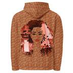 Nubian Girl II (Red-Rust) Unisex Pullover Hoodie (6 Colors Available) - Conscious Apparel Store