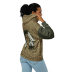 Nubian Girl (Olive) Unisex zip hoodie (6 Colors Available) - Conscious Apparel Store