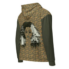 Nubian Girl (Olive) Unisex zip hoodie (6 Colors Available) - Conscious Apparel Store