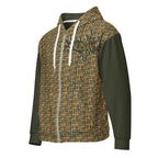 Nubian Girl (Olive) Unisex zip hoodie (6 Colors Available) - Conscious Apparel Store