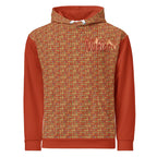 Nubian Girl (Red-Rust) Unisex Pullover Hoodie (6 Colors Available) - Conscious Apparel Store
