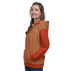 Nubian Girl (Red-Rust) Unisex Pullover Hoodie (6 Colors Available) - Conscious Apparel Store