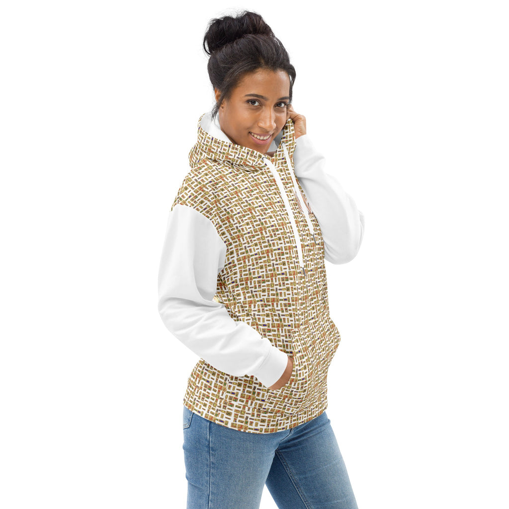 Nubian Girl (White) Unisex Pullover Hoodie (6 Colors Available) - Conscious Apparel Store