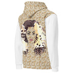 Nubian Girl (White) Unisex Pullover Hoodie (6 Colors Available) - Conscious Apparel Store