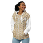 Nubian Girl (White) Unisex zip hoodie (6 Colors Available) - Conscious Apparel Store