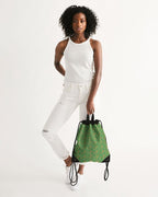 Nubian (Green) Canvas Drawstring Bag (6 Colors Available) - Conscious Apparel Store