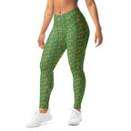 Nubian (Green) Leggings (6 Colors Available) - Conscious Apparel Store