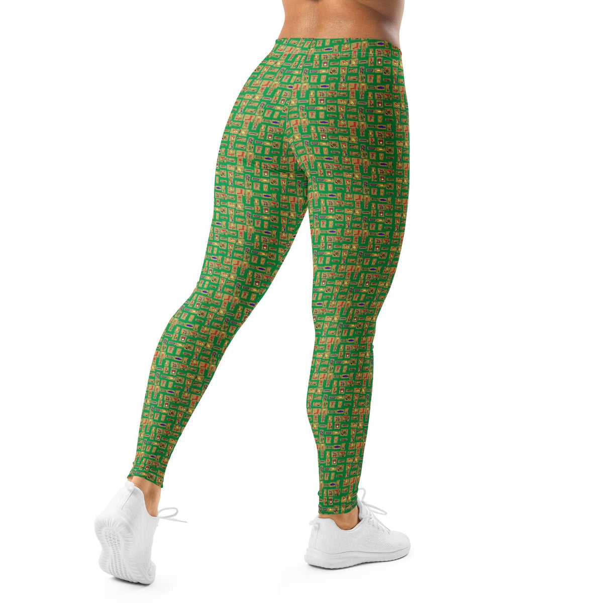 Nubian (Green) Leggings (6 Colors Available) - Conscious Apparel Store