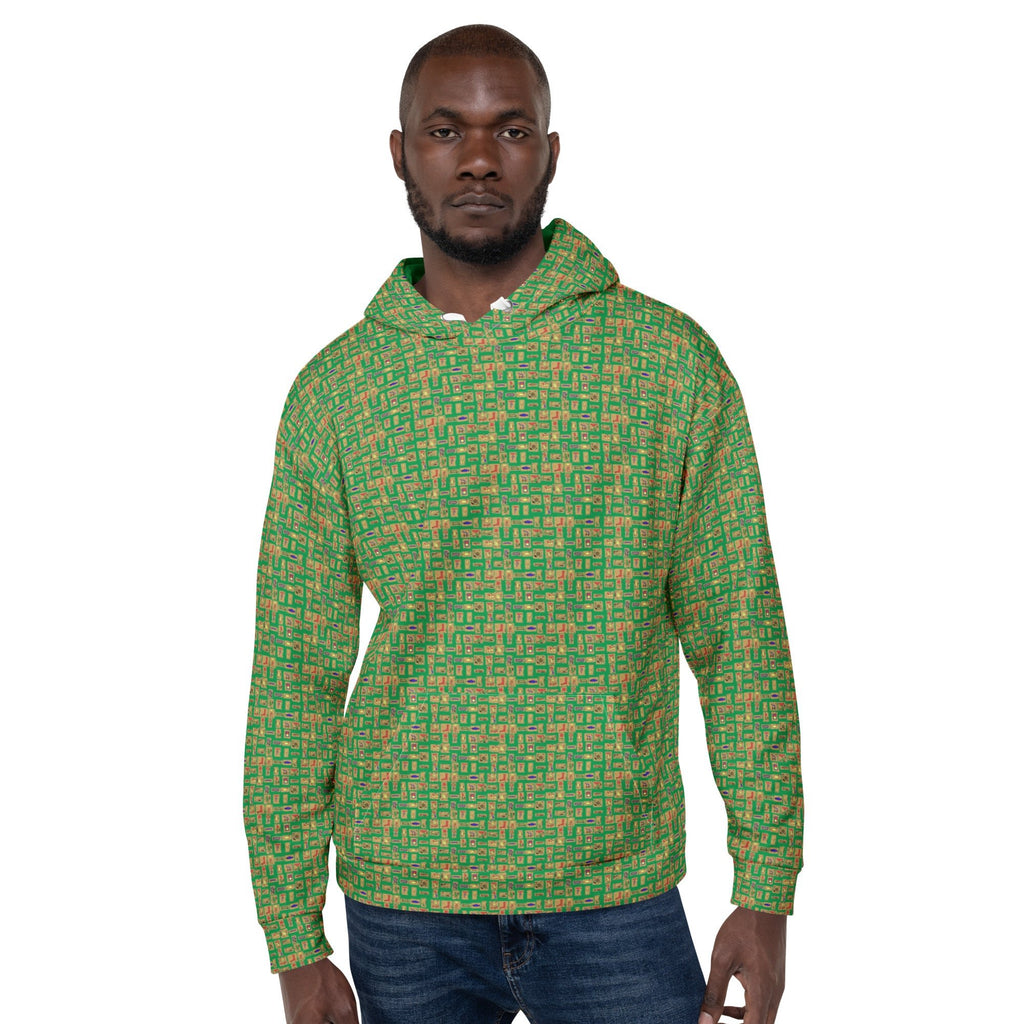 Nubian (Green) Unisex Pullover Hoodie (6 Colors Available) - Conscious Apparel Store