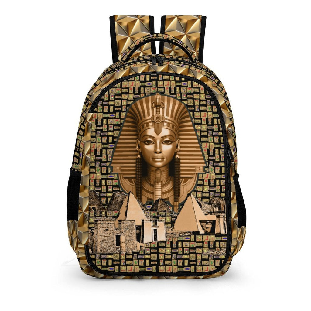 Nubian Queen Casual Backpack (Black) (5 Colors Available) - Conscious Apparel Store
