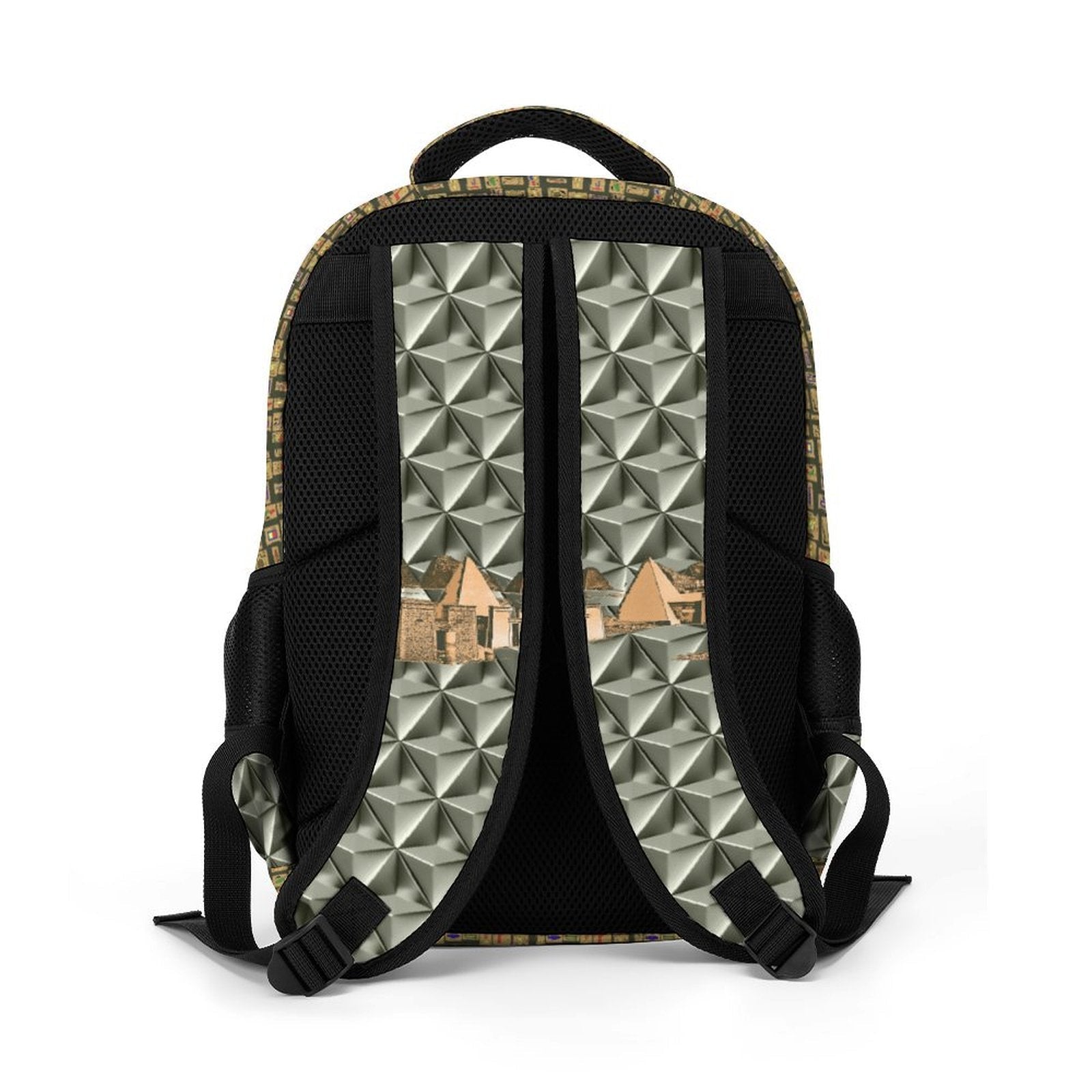 Nubian Queen Casual Backpack (Olive) (5 Colors Available) - Conscious Apparel Store
