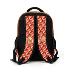 Nubian Queen Casual Backpack (Red-Rust) (5 Colors Available) - Conscious Apparel Store