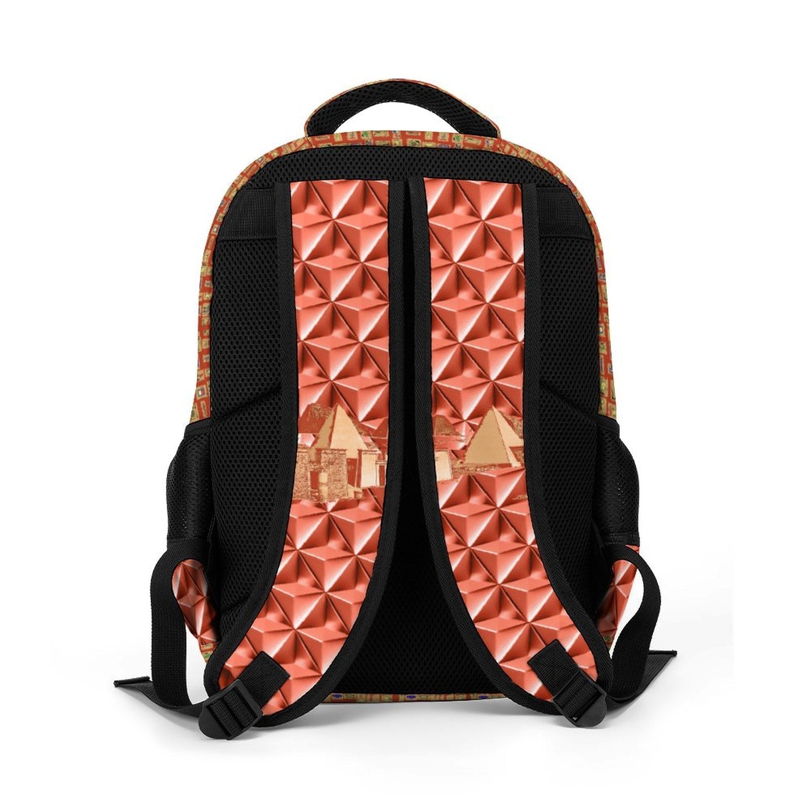 Nubian Queen Casual Backpack (Red-Rust) (5 Colors Available) - Conscious Apparel Store