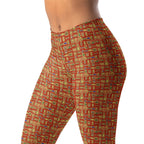Nubian (Red-Rust) Leggings (6 Colors Available) - Conscious Apparel Store