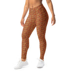 Nubian (Red-Rust) Leggings (6 Colors Available) - Conscious Apparel Store
