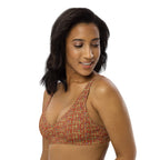 Nubian (Red-Rust) padded bikini top (6 Colors Available) - Conscious Apparel Store