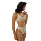 Nubian (White) high-waisted bikini (6 Colors Available) - Conscious Apparel Store