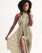 Nubian (White) Swim Cover Up (6 Colors Available) - Conscious Apparel Store