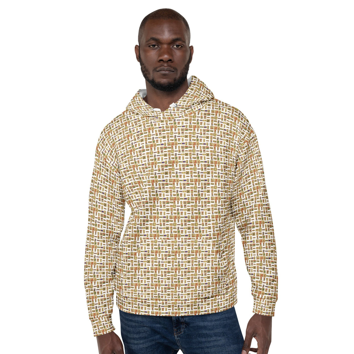 Nubian (White) Unisex Pullover Hoodie (6 Colors Available) - Conscious Apparel Store