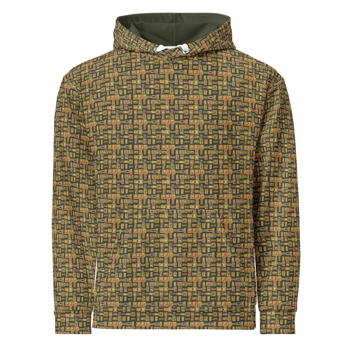 Nubian(Olive) Unisex Pullover Hoodie (6 Colors Available) - Conscious Apparel Store