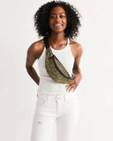 Olive Hieroglyphics Crossbody Sling Bag - Conscious Apparel Store