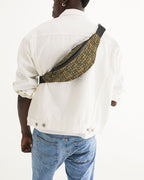 Olive Hieroglyphics Crossbody Sling Bag - Conscious Apparel Store