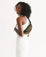 Olive Hieroglyphics Crossbody Sling Bag - Conscious Apparel Store