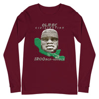 Olmec Civilization Unisex Long Sleeve T-Shirt - Conscious Apparel Store