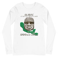 Olmec Civilization Unisex Long Sleeve T-Shirt - Conscious Apparel Store