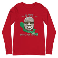 Olmec Civilization Unisex Long Sleeve T-Shirt - Conscious Apparel Store
