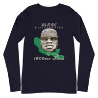 Olmec Civilization Unisex Long Sleeve T-Shirt - Conscious Apparel Store