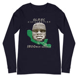 Olmec Civilization Unisex Long Sleeve T-Shirt - Conscious Apparel Store