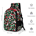 Palestine Flag Camo Casual Backpack - Conscious Apparel Store