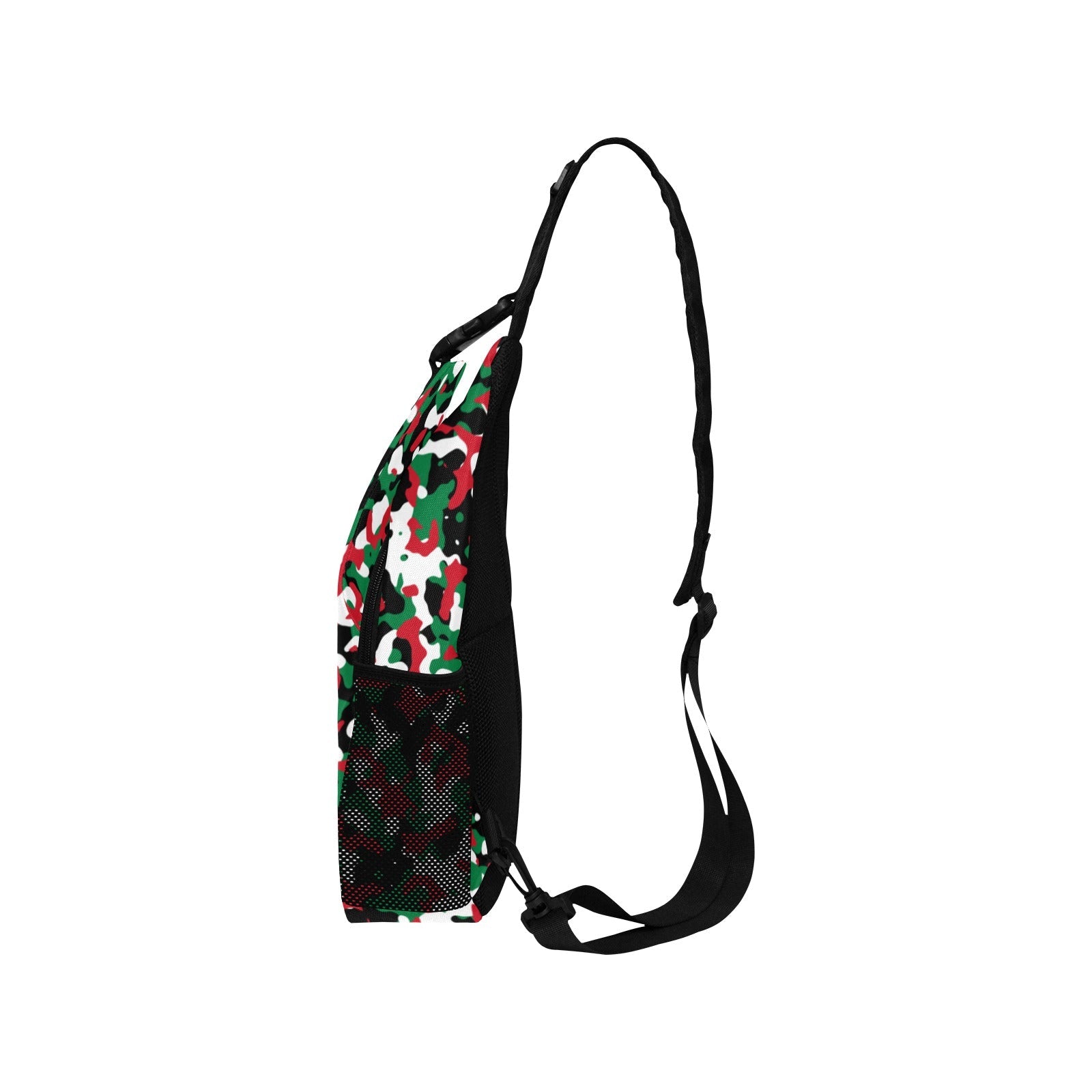 Palestine Flag Camo Casual Chest Bag - Conscious Apparel Store