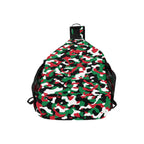 Palestine Flag Camo Casual Chest Bag - Conscious Apparel Store