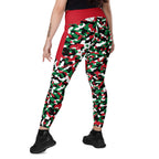 Palestine Flag Camo Leggings with pockets - Conscious Apparel Store