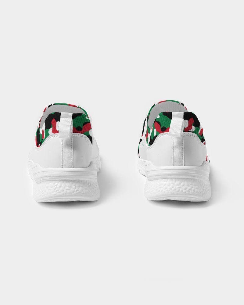 Palestine Flag Camo Men's Two-Tone Sneaker - Conscious Apparel Store